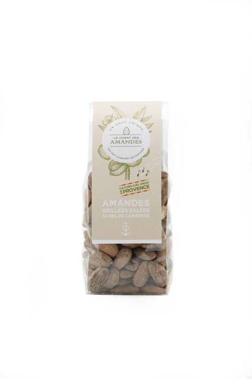 Amandes grillées natures 125g