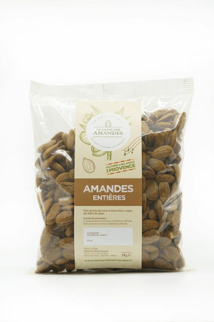 Amandes Entières Décortiquées