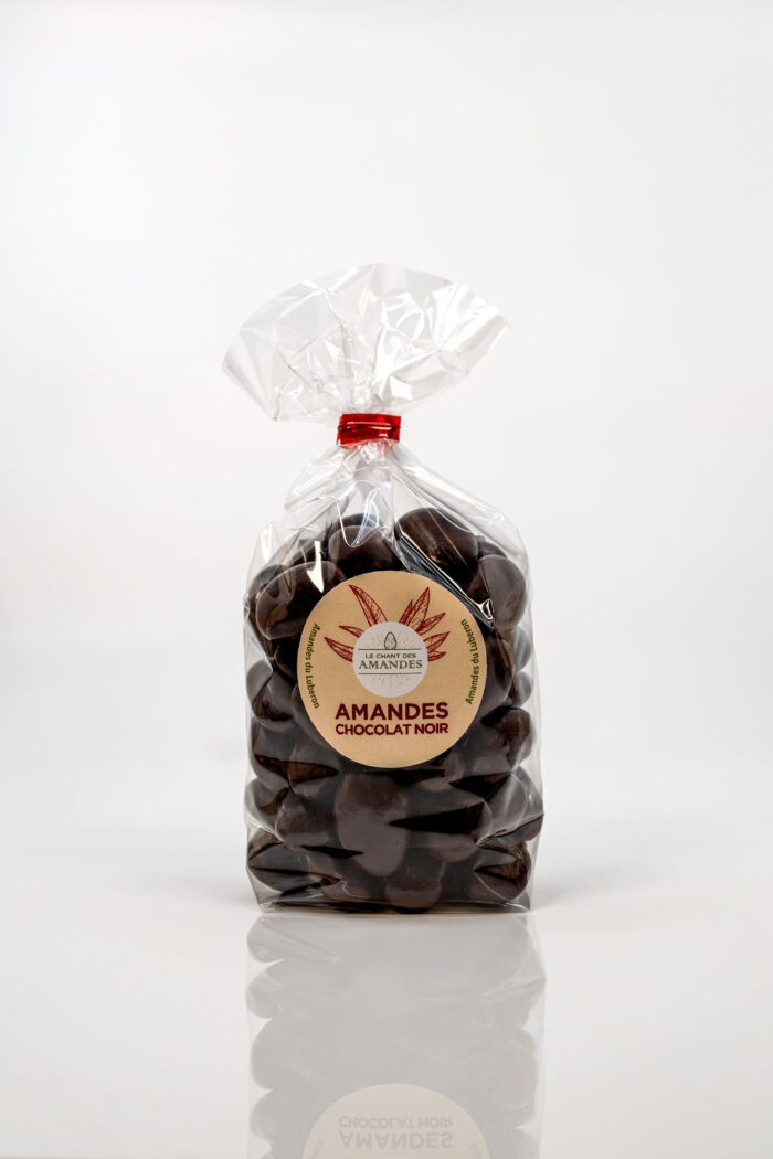 Amandes Chocolat Noir 65% - 200gr