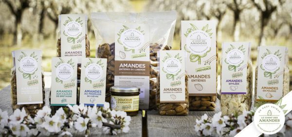 gamme produit le chant des amandes - Amandes de provence achat en ligne